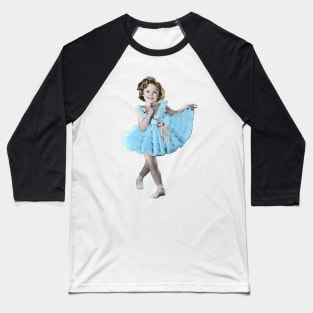 Shirley Temple Frills Baseball T-Shirt